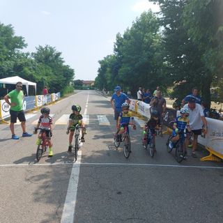 Ciclismo: I Giovanissimi del Lys, Arnad e Orange nel caldo torrido di Occhieppo Inferiore