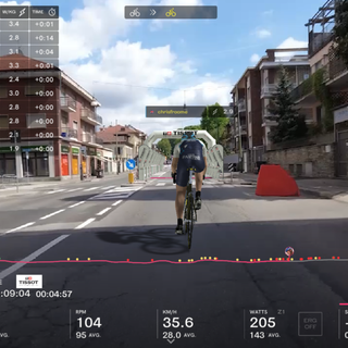 CICLISMO: GIRO D'ITALIA VIRTUAL ENEL 2022 HOSTED BY BKOOL  A COGNE