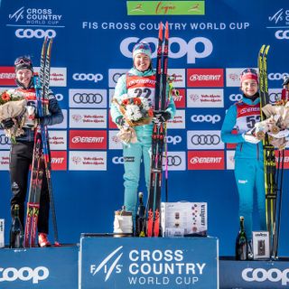 Il podio della 10 km femminile (credit Stefano Jeantet)