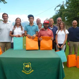 I premiati sui green dell'Arsanieres