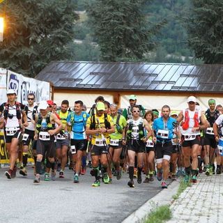 Partenza di una gara del Défi Vertical