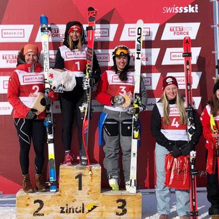 Eloise Edifizi sul terzo gradino del podio