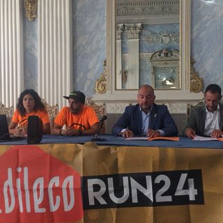 Da sn Sara Faraci, Giovanni Ienaro, Carlo Marzi e Claudio Restano