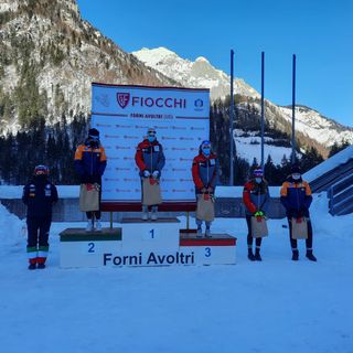 CpI Biathlon: cinque podi rossoneri nell’Inseguimento di Forni Avoltri