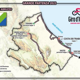 GIRO D'ITALIA 2023: In Abbruzzo la grande partenza