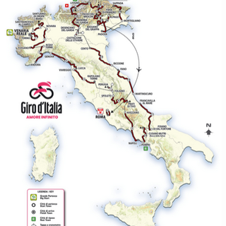 GIRO D'ITALIA 2024, PRESENTATO IL PERCORSO