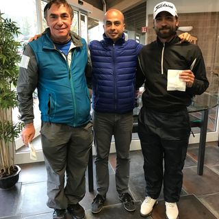 Alessandro Leonardi con Luca Pignataro e Emilio Bionaz