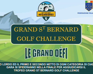 Scopri il fascino del Golf nella Valle del Gran San Bernardo