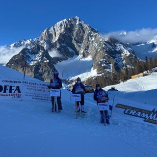 Sci alpino: a Ostini e Meggiolaro il Gigante Fis Junior di Courmayeur