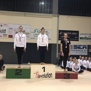Matilde Cognetta sul secondo gradino del podio