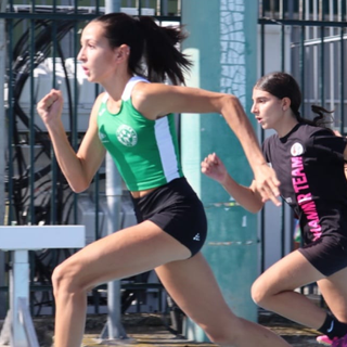 Matilde Abelli (Atletica Cogne) in azione