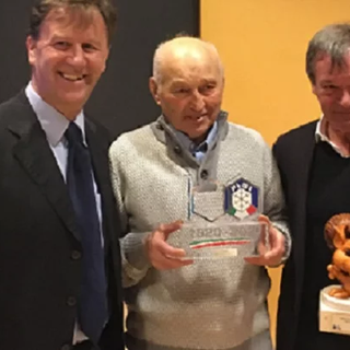 A Franco Nones il riconoscimento per i 100 anni della FISI: &quot;Uno dei più grandi di sempre&quot;
