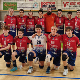 La formazione Under 17 del Volley Olimpia Aosta