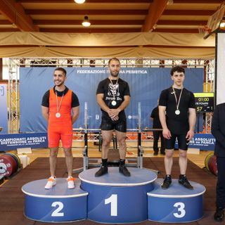 Alessandro Scordamiglia sul podio