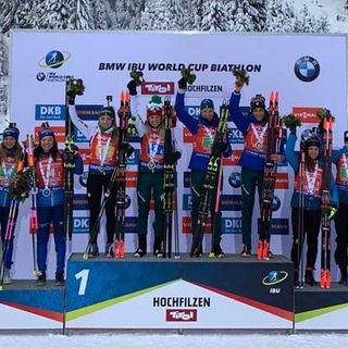 L'Italia in Rosa è uno spettacolo: Vittozzi, Runggaldier, Wierer E Sanfilippo trionfano nella Staffetta di Hochfilzen
