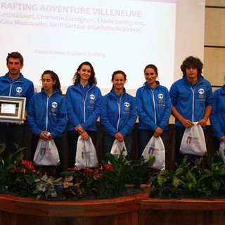 Rafting: Ai giovani del Villeneuve il premio della Giornata Olimpica