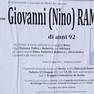 Lutto nel mondo del ciclismo per la morte di Giovanni Nino Ramires