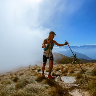 Roman Ficek verso il Rifugio Coda