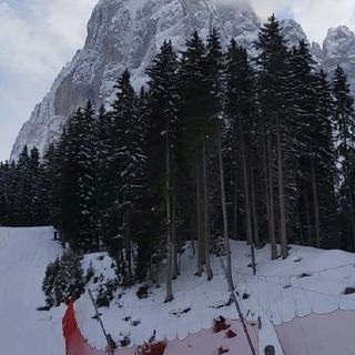 Ispezione sulla Saslong in vista della Coppa del Mondo 2021
