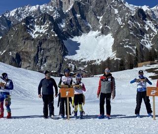 Sci alpino: Doppietta dello Sc Torgnon con Renoldi e Garin nel Superg di Courmayeur