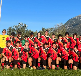 Rugby: Stade Valdôtain under 16 cadono contro il Volpiano