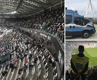Famiglie e silenzio, cronaca di una partita in curva all’Allianz Stadium. Senza gli ultrà