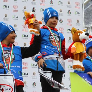 Sci Uno-due del Lecco nello slalom maschile Cuccioli 1