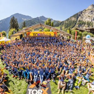 Tutti i finishers del TOR330 - Tor des Géants® al Parco Bollino di Courmayeur