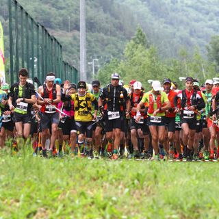 La partenza del Trail della Becca di Viou