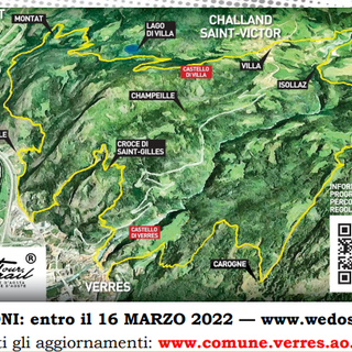 Trail: 5^ edizione CASTLE’S TRAIL – VERRES 19/3/2022