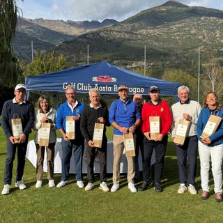 Da sinistra: Andrea Cheli, Susy Cuneaz, Edi Avoyer, Lauro Bionaz, James Paul Woodall, Gianfranco Ratibondi, Umberto Luksch, Attilio Celesia e Sara Raiteri.