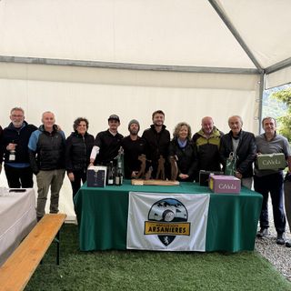 Nella foto da sinistra: MAQUIGNAZ FEDERICO (1 lordo fuori gara), POMAT CORRADO, CERISE CARLO (Vicesindaco di Etroubles), REY MARISA, BORRE ALBERTO, LETEY IVO, SUCCI ANDREA (Presidente), FARCOZ GABRIELLA (Sindaco di Gignod), VITTAZ ALDO (assessore allo sport di Gignod), GAGLIARDI PIER GIORGIO, SAVOYE RENE', ZIEBA TOMASZ.