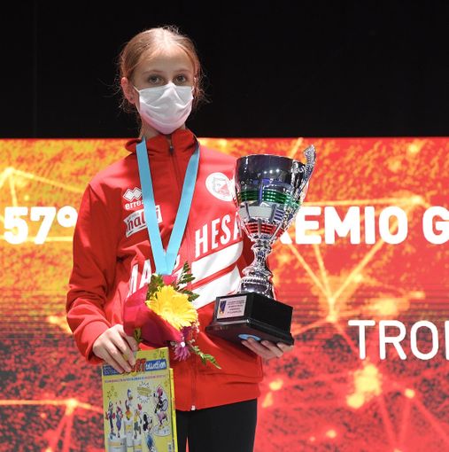 Arianna Zaza (BIZZI/FEDERSCHERMA) Arianna Zaza (BIZZI/FEDERSCHERMA)