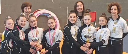 Ginnastica ritmica: Club des Sports, poker di podi a Candelo