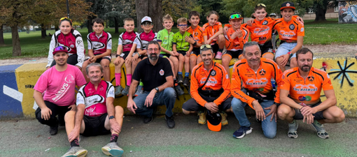 Ciclismo: l’Orange Bike Team chiude la stagione su strada con quattro podi a Collegno