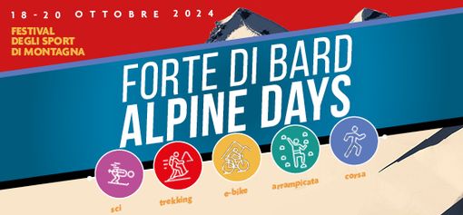 Tutto pronto per l'Alpine Days il Festival degli sport di montagna Tutto pronto per l'Alpine Days il Festival degli sport di montagna