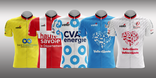 Ciclismo: Svelate le Maglie del Gito della Valle d'Aosta