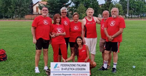 Atletica: I rosso Calvesi protagonistinei regionali master di pentathlon lanci Atletica: I rosso Calvesi protagonistinei regionali master di pentathlon lanci