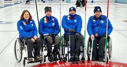 Da destra i valdostani Disval Egidio Marchese e Fabrizio Bich