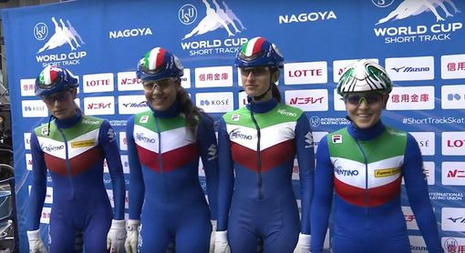 Le &quot;Ragazze d'Oro&quot; della Staffetta (ph. assimiliano Ambesi)