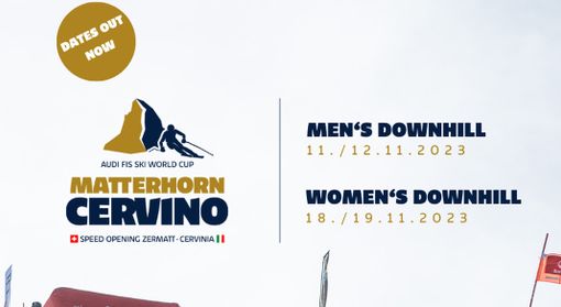 La “Matterhorn Cervino Speed Opening 2023” apre Coppa Mondo 11 novembre La “Matterhorn Cervino Speed Opening 2023” apre Coppa Mondo 11 novembre