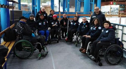Wheelchair Curling: Egidio Marchese al primo torneo internazionale Italia Cina Russia Wheelchair Curling: Egidio Marchese al primo torneo internazionale Italia Cina Russia