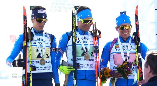 Biathlon: Oro e bronzo per l'Italia nelle Staffette di Soldier Hollow Biathlon: Oro e bronzo per l'Italia nelle Staffette di Soldier Hollow