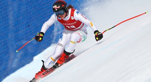 Nadia Delago in azione