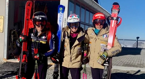 Sci: Le squadre di gigante in rifinitura a Val Senales, presenti anche le slalomiste