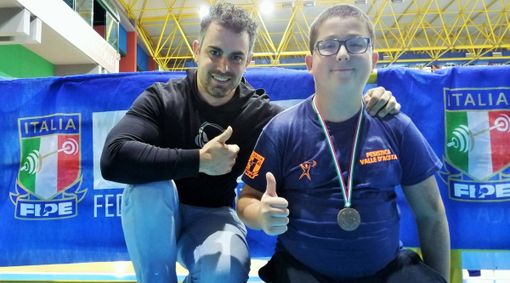 Julien Comé (dx) e Corrado Midolo