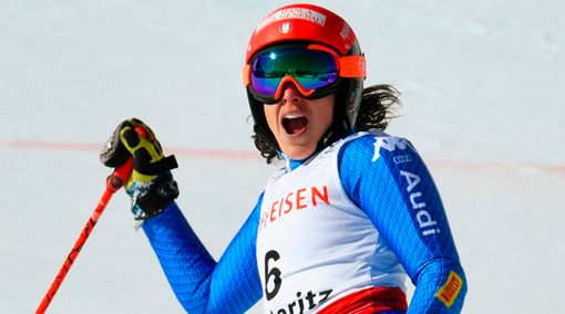 Sci: Una splendida Federica Brignone è seconda nel Gigante di Are