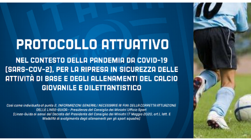 Calcio: Dilettanti, niente abbracci e riunioni tecniche in spogliatoio
