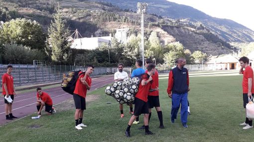 Terminato l'allenamento estivo per l'Aygreville