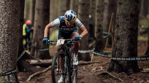 La campionessa statunitense Evie Richards La campionessa statunitense Evie Richards